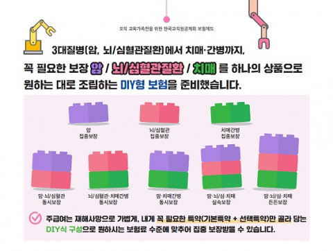 교직원공제회, 3대플러스치매공제 신상품 출시