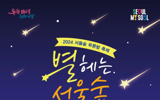 도심에서 즐기는 시원한 여름밤 '2024 서울숲 푸른밤 축제'
