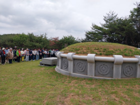 한국민족종교협의회, 성지순례 첫 일정으로 용담정과 대신사태묘 참례