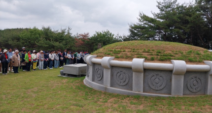 한국민족종교협의회, 성지순례 첫 일정으로 용담정과 대신사태묘 참례