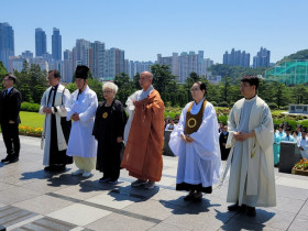 천도교부산시교구, UN군 전몰장병 합동 위령의식 참석 “평화와 생명 위한 기도”