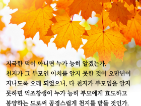 해월신사 법설 : 천지부모 p.250~251