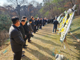 신숙 선생 58주기 추도식 봉행