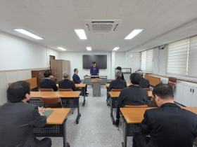 종학대학원 백진솔 교무처장 입교식 봉행